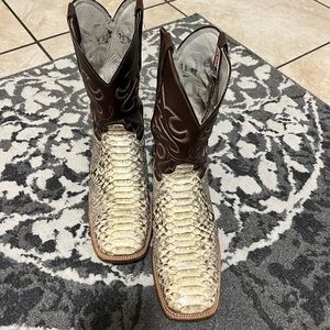 Snake Skin Boots